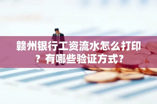 赣州银行工资流水怎么打印?有哪些验证方式?