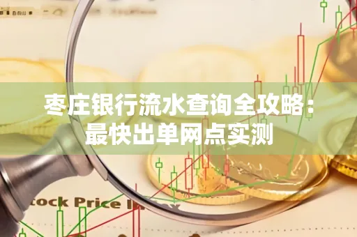 枣庄银行流水查询全攻略:最快出单网点实测